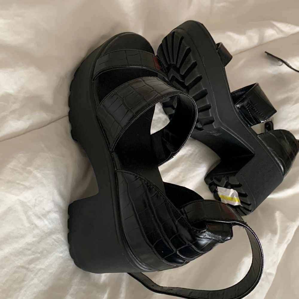 Black heels